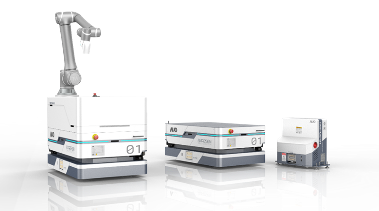 ONE游戏數位開發的自主式移動機器人（AMR250M），搭配全向輪並結合AI演算法、2D LiDAR、3D攝影機等技術，協助客戶實現產線全自動化